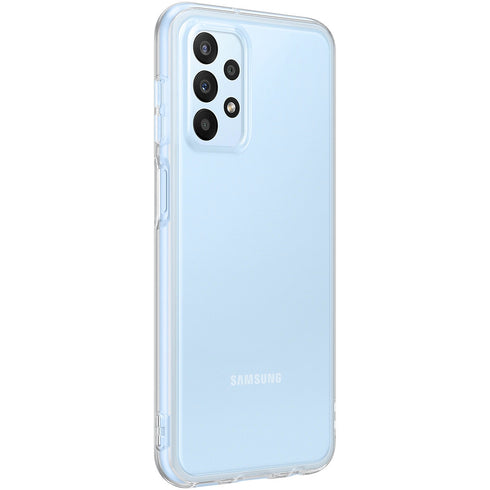 Husa de protectie Samsung Soft Clear Cover pentru Samsung Galaxy A23 5G, Transparent
